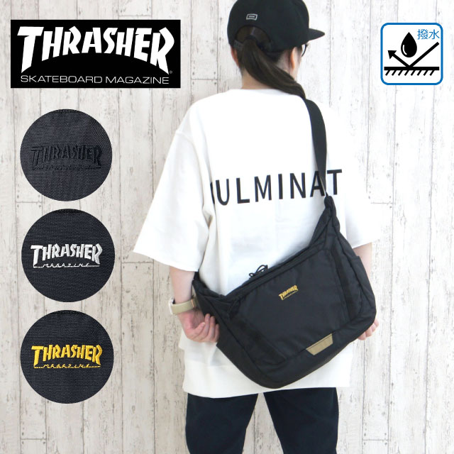 【原価ぶっ壊し割引】クララ ティーンバッグ THRASHER スラッシャー ショルダーバッグ 撥水 メンズ 送料無料
