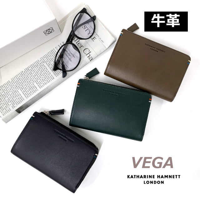 楽天市場】二つ折り財布 ファスナー メンズ 革 二つ折りサイフ