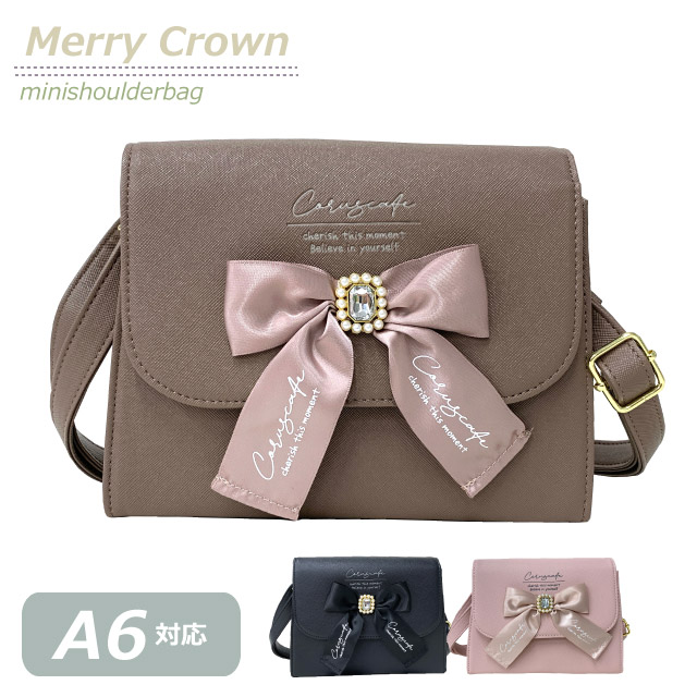 楽天市場】ショルダーバッグ キッズ 女の子 Merry Crown クアン