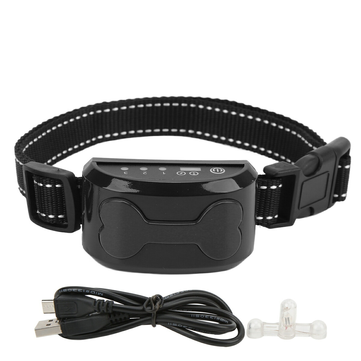 送料無料 犬 犬訓練しつけ首輪 自動センサー 首輪 無駄吠え防止 噛み癖 Usb充電式 吠え防止グッズ 安全 有効