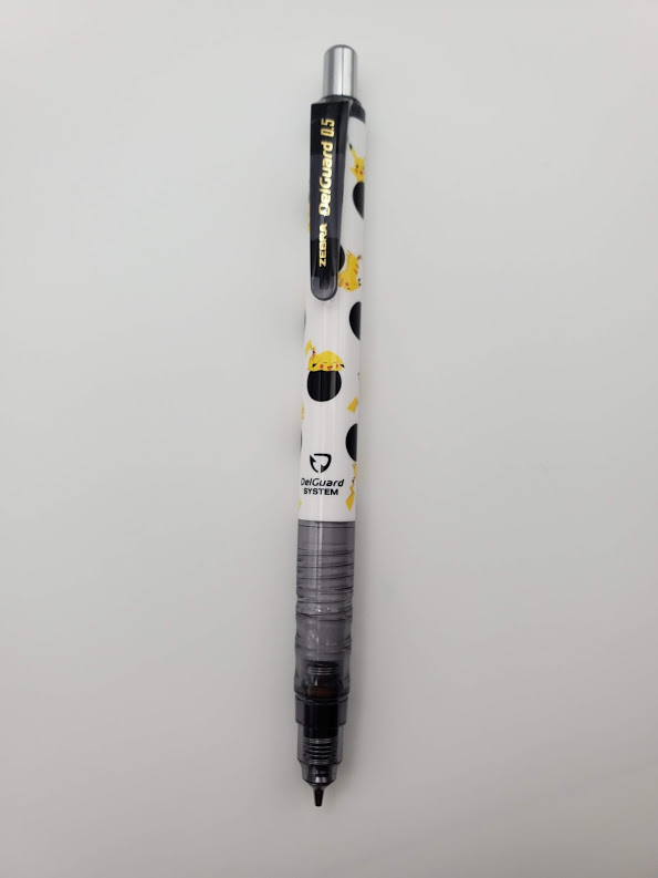 楽天市場 Zebra Delguard 0 5mm 芯が折れないシャープペンシル ポケモン ブラックブラックホワイトスクエアピンクシャーペン 文房具 文具 ゼブラ デルガード ポケットモンスター ピカチュウ Ntカッター文具雑貨のバイジュウ