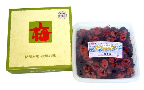 しそと鰹節の風味豊かなやわらか 紀州 梅干し かつお