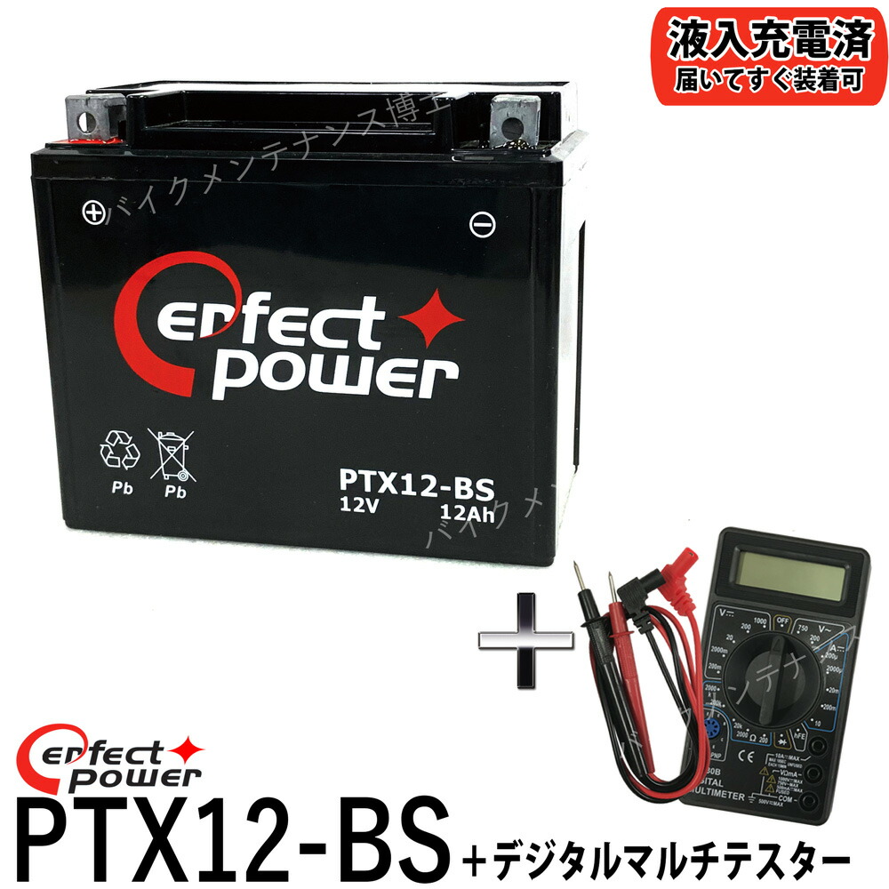 楽天市場】【バイク用メッシュグローブ付】 PERFECT POWER PTX12-BS バイクバッテリー 【互換 YTX12-BS GTX12-BS  FTX12-BS DTX12-BS】 初期充電済 即使用可能ゼファー750 ZZR400 フュージョン フォーサイト : バイクメンテナンス博士