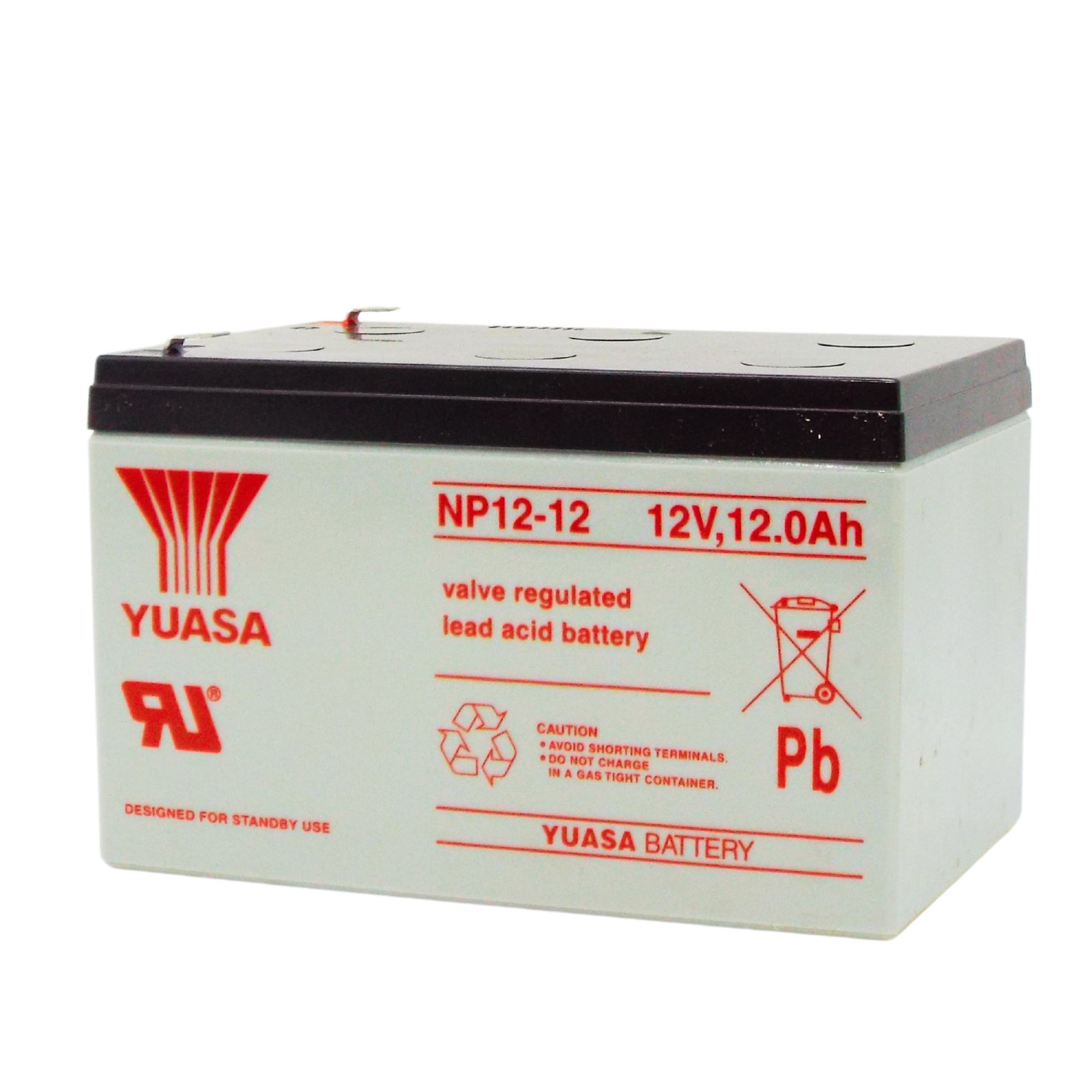台湾ユアサ YUASA NP12-12 小形制御弁式鉛蓄電池 シールドバッテリー UPS Smart-UPS【互換 NPH12-12 RE11-12 PE12V12F2 PE12V12F2Z GP12120 SU1000J WP12-12】