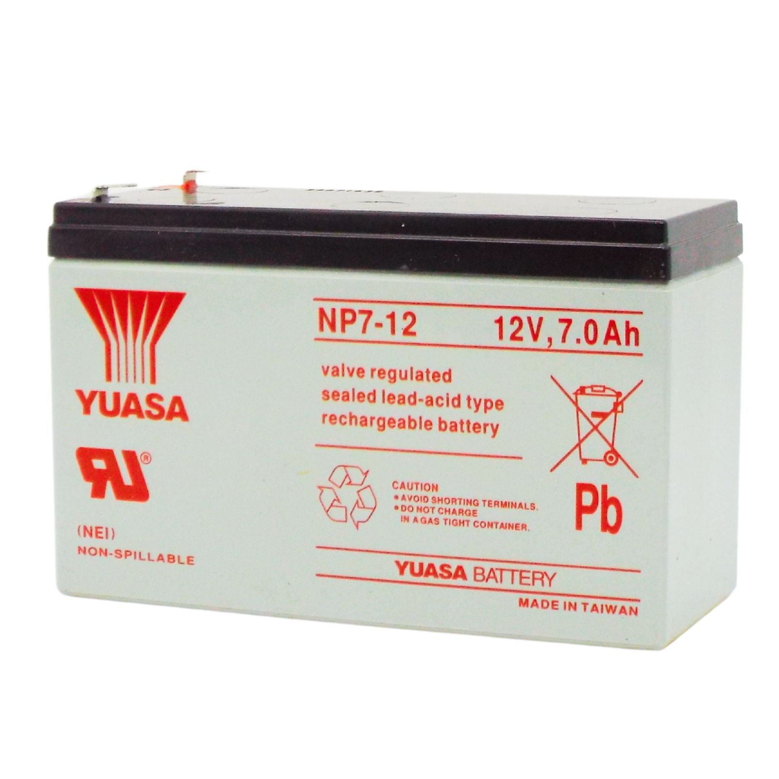 楽天市場】ユアサ YUASA NPW45-12 シールドバッテリー UPS交換用