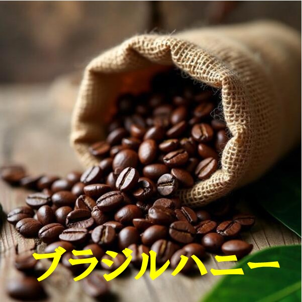 送料無料ブラジルハニー1kg- 2kg コーヒー豆 コーヒー 珈琲 Coffee 大容量 8,512円