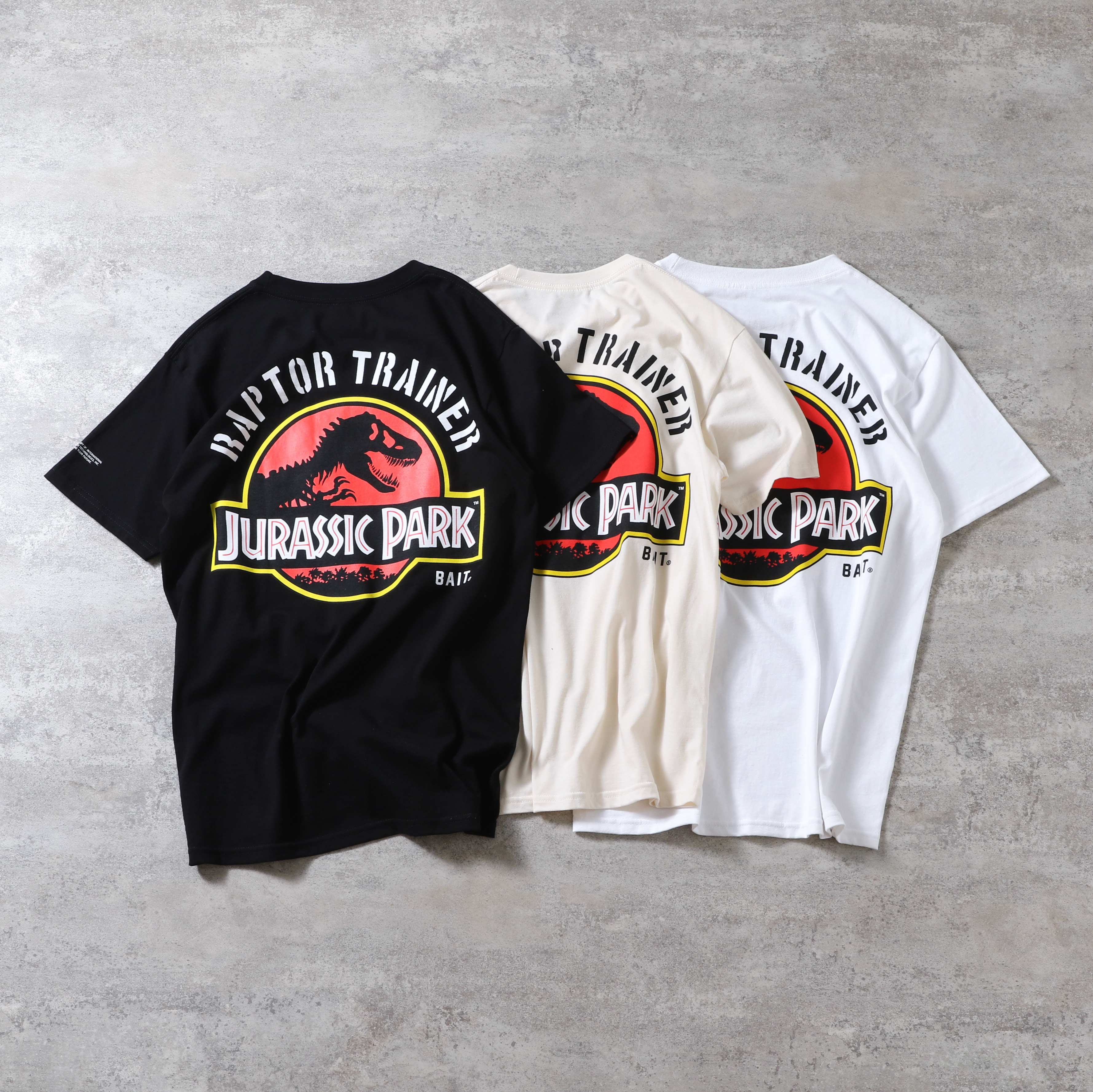 楽天市場】【完売】BAIT JURASSIC PARK RAPTOR TEE(235-JSP-TEE-001