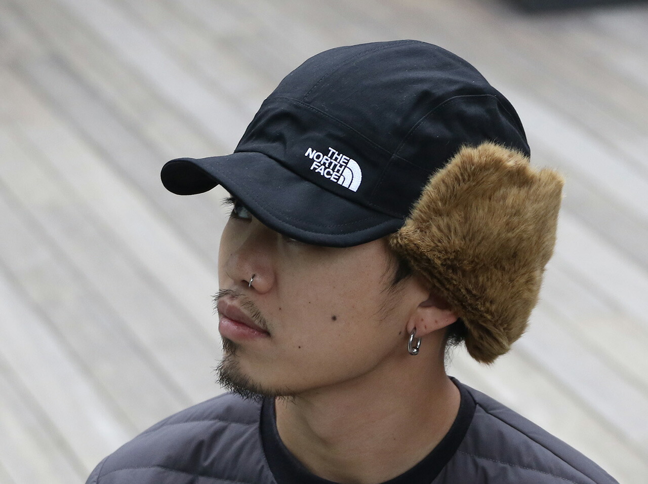 激安の フロンティアキャップ ノースフェイス NORTH 美品 NorthFace 