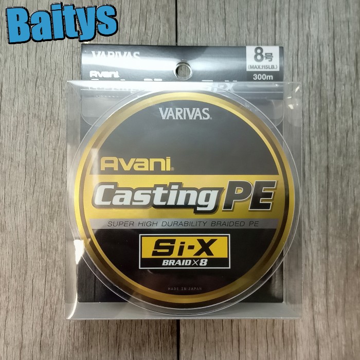 楽天市場】キャスティングPE Si-X 6号 300m アバニ 【在庫あり・即納
