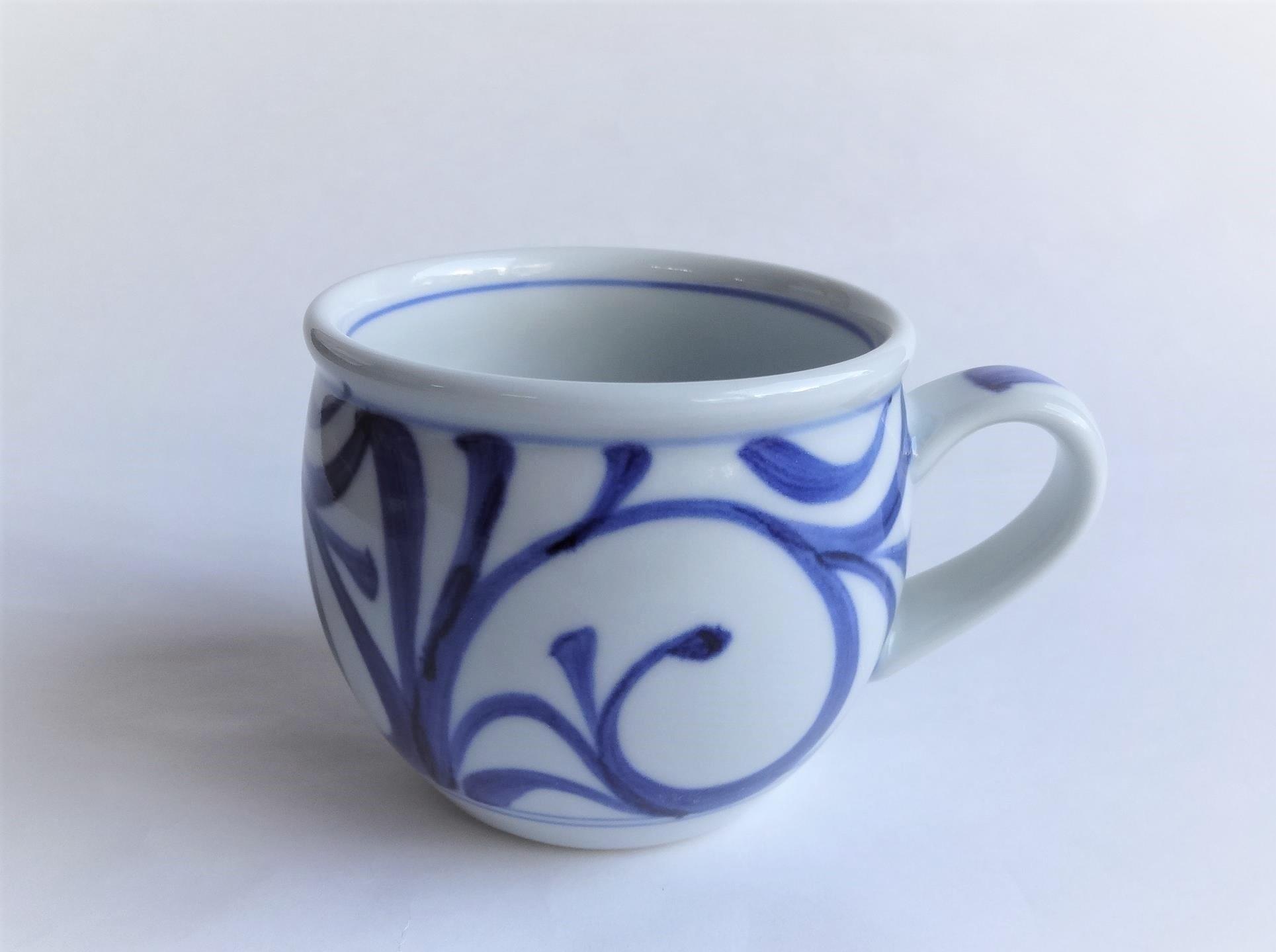 楽天市場】【砥部焼】イッチン 椿マグカップ【陶彩窯】ティーカップ