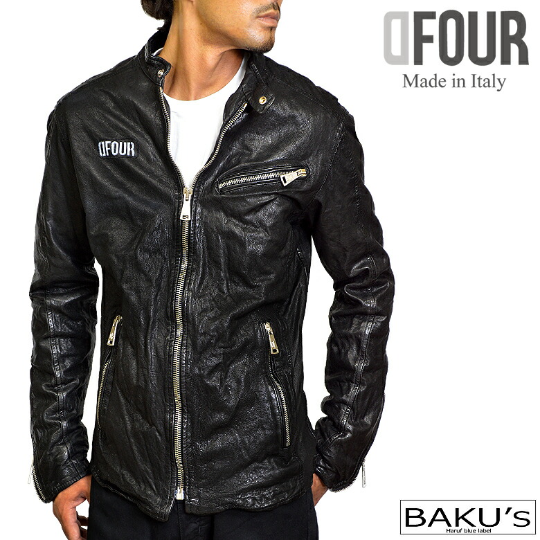 楽天市場 ライダースジャケット メンズ 本革 レザージャケット メンズ シングルライダース ラムレザー 皮ジャン 革ジャン ビンテージレザー メンズアウター イタリア製 黒 ブラック 春 秋 冬 Df16g7 Baku