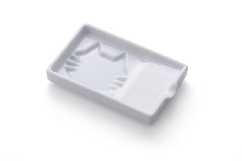 東洋セラミックス(Toyo Ceramic) 小皿 皿 醤油皿 猫 ネコ 有田焼 ねこがでてくる調味料皿（2枚組）画像