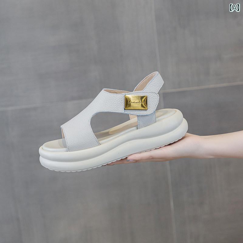 砂浜 サンダル 歩き分かりやすい レディース 革 厚底 ソフトソール 足が 疲れにくい 全能 夏 分かりやすい 今めかしい 心地好い 流行り物 アウター 使い分かりやすい 助けになる お出かけ アーティファクト 永遠の都 運動競技