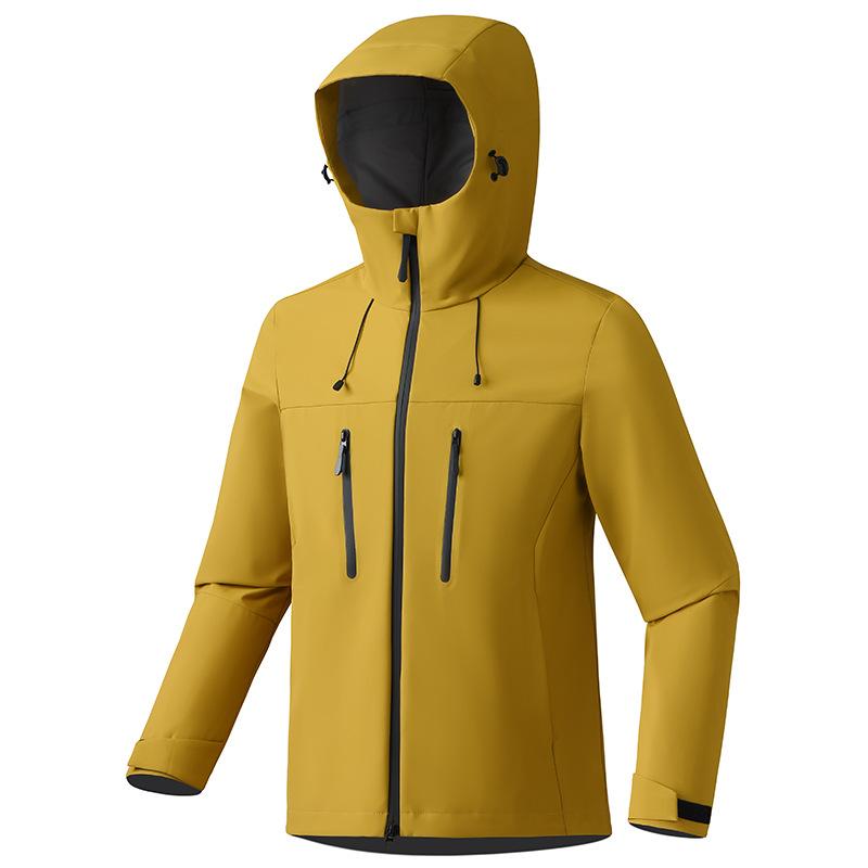 春 登山ジャケット 男女兼用 軽量 アウトドア 防風 防雨 高級感 防水 ハイキング トレッキング 機能性 ストレッチ素材x2