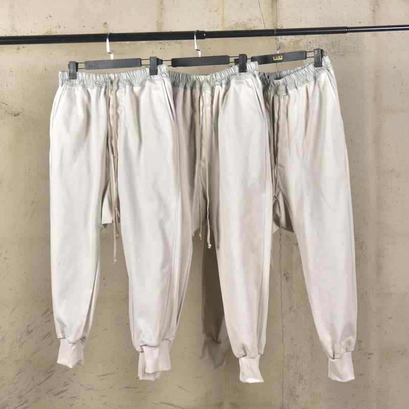 パンツ ユニセックス コットン 厚手ボア 秋冬 暖か ゆったり シルエット ロング丈 ストレッチ 普段使い