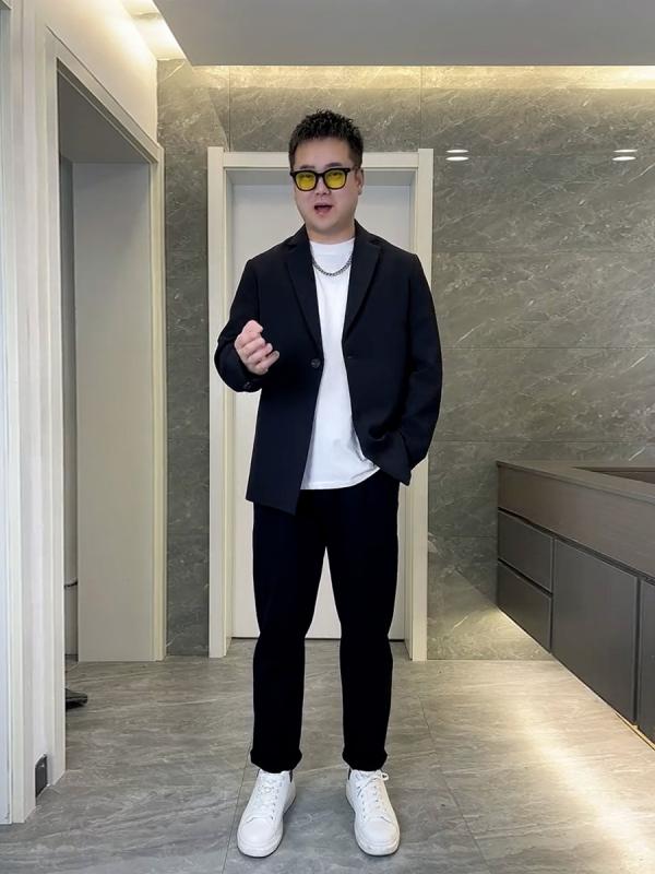 カジュアル 通勤 仕事 スーツ セットアップ きれいめ 春秋 メンズ 無地 シンプル 太った 男の スーツ ジャケット ゆったり 大きいサイズ 軽い 成熟 した スタイル スリム 小さい