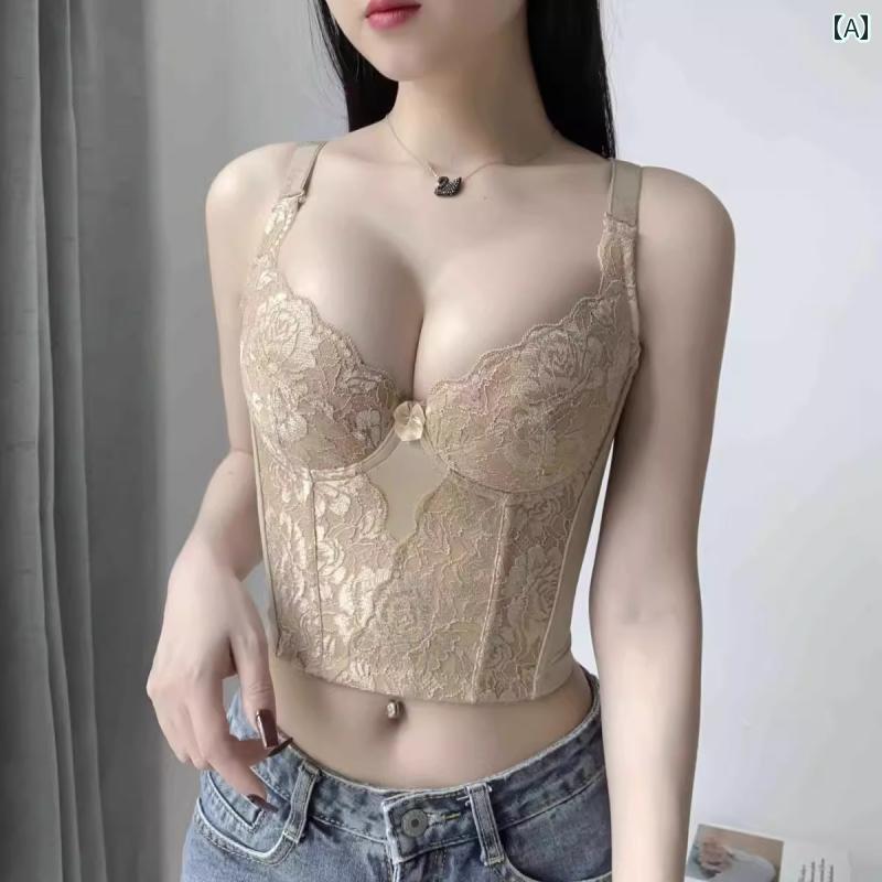 通気性速乾に優れたナイト爵ブラジャー VICTORIA CAYAN もの言う花赤ちょうちん 上半身 シェイピング＆ 長さ 繰り上げるブラジャー 11 列 スチール写真 輪っか 合わせる 付き添い人 亭主もち用 シェイピング 下着類