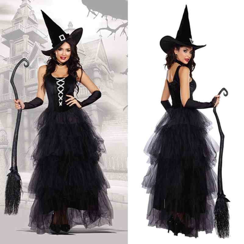 ハロウィン 魔女 レディース コスプレ 衣装 童話 クラシック パーティー ステージ 演出 バー テーマ 秋 仮装 かわいい