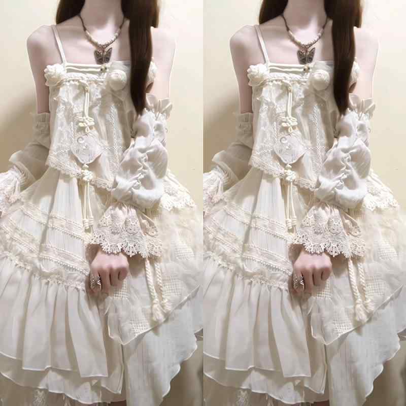 可愛らしい 姫様 化けの皮 仮面舞踏会 ロリータ服 ふんわり 衣装 ロリータ 御召しもの コスプレ Yuexiazhiの ほっつき歩く 表現スタイル jsk ズボン吊り スコート ロリータロリータ 御召しもの 背広 春と 夏