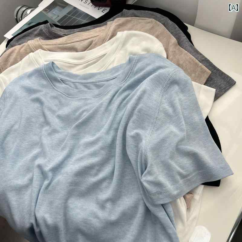 Tシャツ レディース オーバーサイズ 半袖【ナチュラル系 無地】大人カジュアル ゆるT 大きめサイズ 夏服 トップス