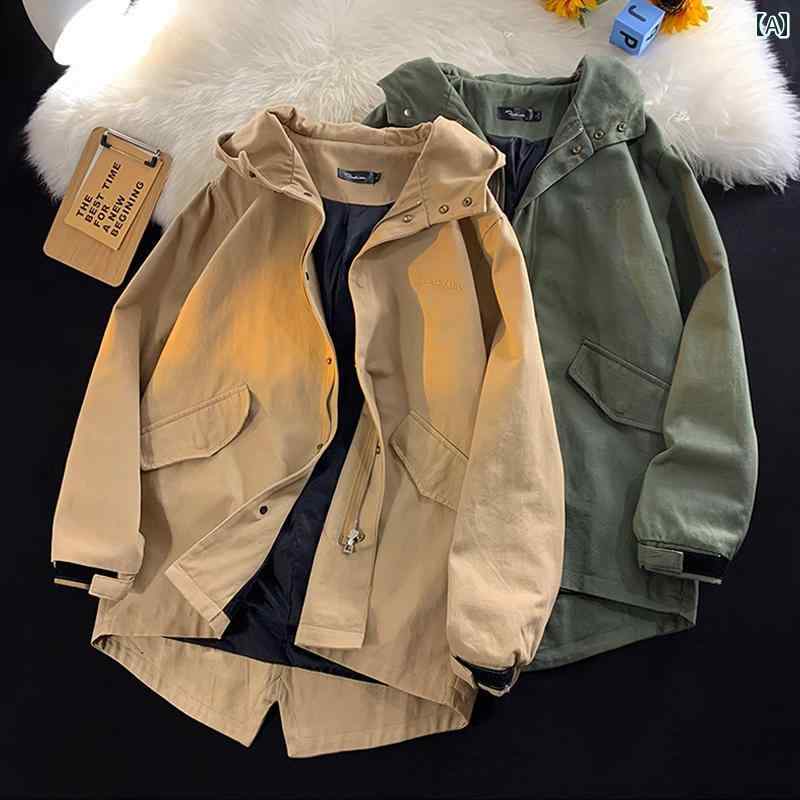 上衣 メンズ フィッシュテール やり方着 御役目着 細工物お召しもの アメリカン 分かりやすい 今めかしい 心地よい 流行り物 お出かけ アウター 使い分かりやすい 助けになる カーキ 黒いこと 緑であること