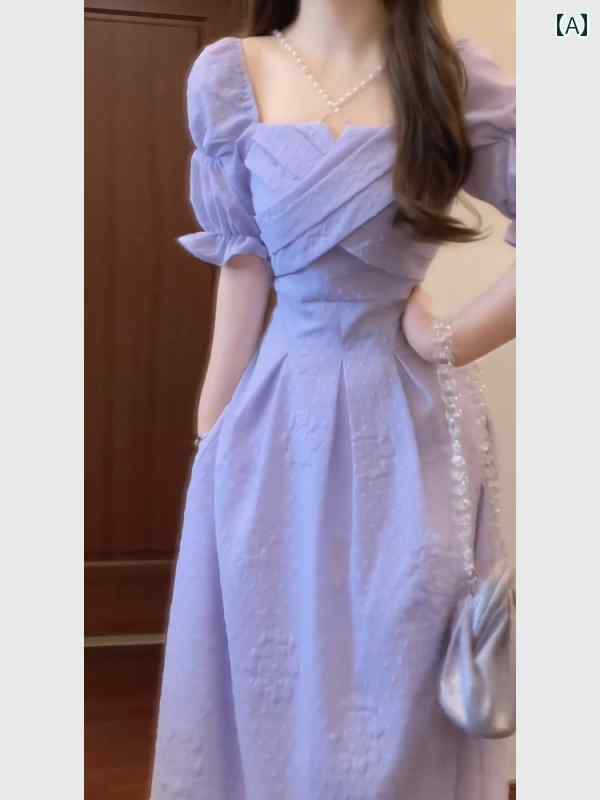 さらっと涼しい ロングワンピース 体型カバー 楽ちん 大人きれいめ 夏コーデ|バランスケア 店