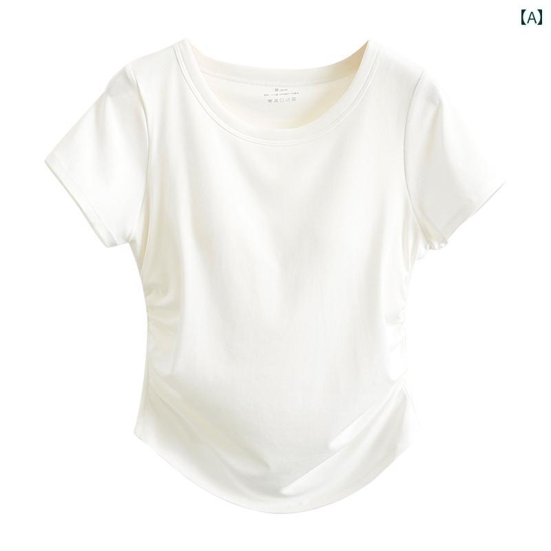ナイト爵ブラジャー 半袖 レディース 乳ぶさ世話をする ノン導線 御部屋御召しもの 夏用 当たること冷感 生やさしい 体型覆いかぶせる 快眠 伸び伸びする御召しもの 成年者成人女性