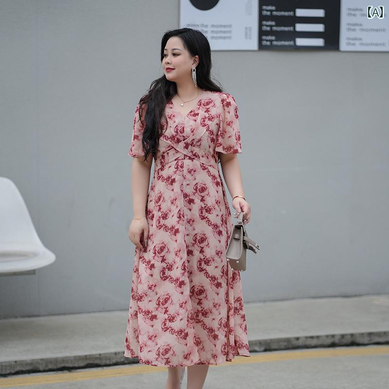 ワンピース 花柄 レディース ロング 夏服 フレアワンピース 大人かわいい ゆったり おしゃれ 韓国