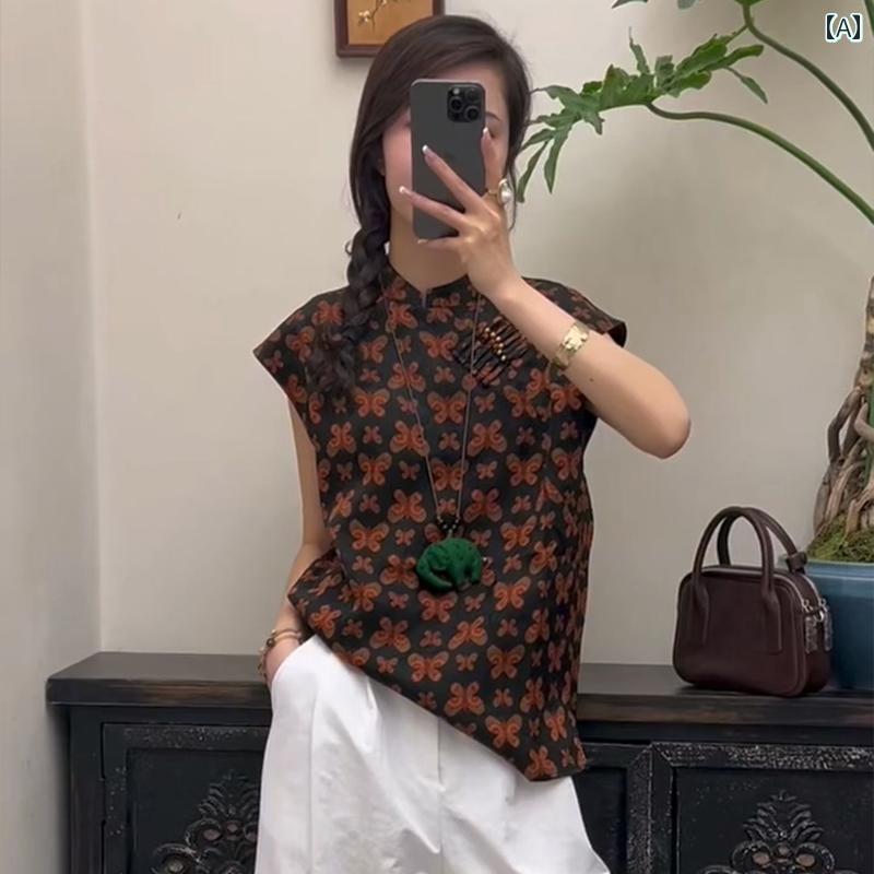 ヴィンテージ 花柄 衣装 ロング丈 成年者可愛らしい 御花刷り上げる レトロ 春夏 ゆったり 体型覆いかぶせる