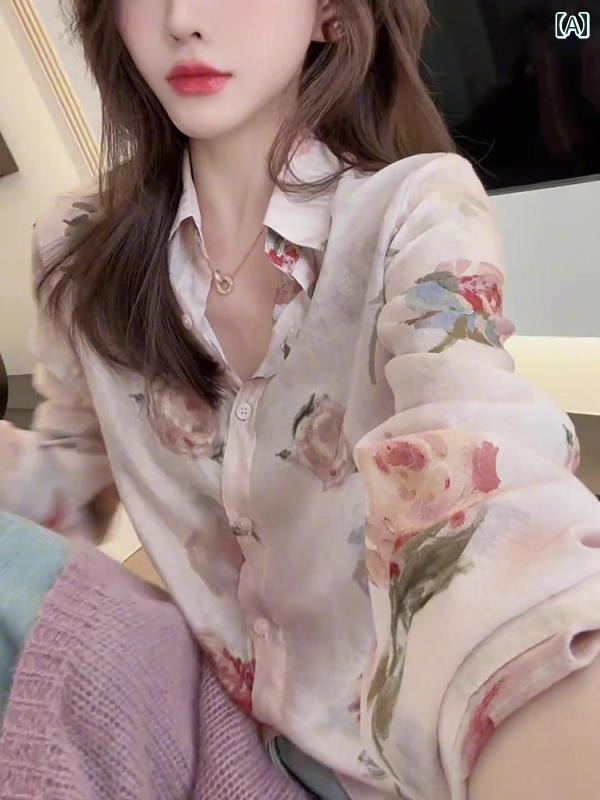ヴィンテージ 花柄 衣装 ロング丈 成年者可愛らしい 御花刷り上げる レトロ 春夏 ゆったり 体型覆いかぶせる