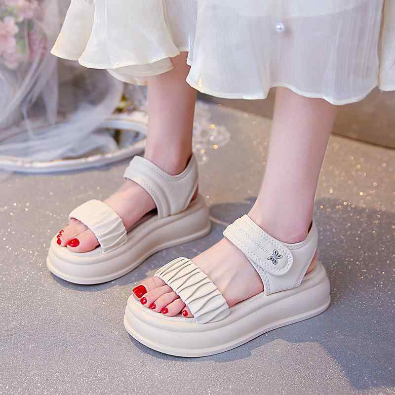 スライドサンダル外出履き 夏用 通気性 フォーム カジュアル レジャー ビーチ おしゃれ かわいい 綺麗 ファッション レディース ベージュ ブラック