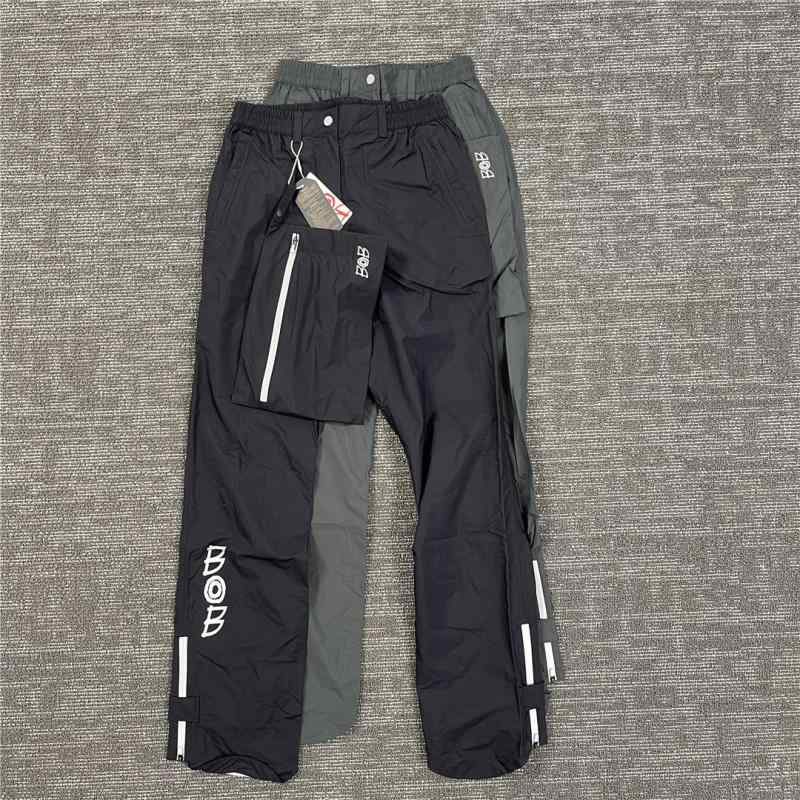 レインパンツ ストレッチ ズボン 防水 女性 レディース 動きやすい 濡れにくい ゴルフウェア ポータブル 収納 バッグ ゴルフ ジッパー ウエスト ゴム