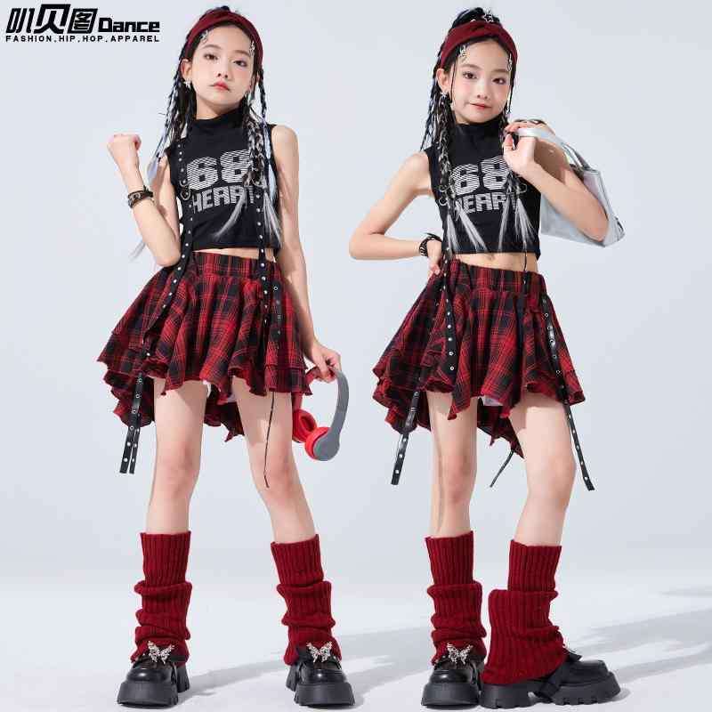 ヒップ ホップ パフォーマンス 衣類 衣装 ユニフォーム ファッション ストリート ダンス 子供 男の子 女の子