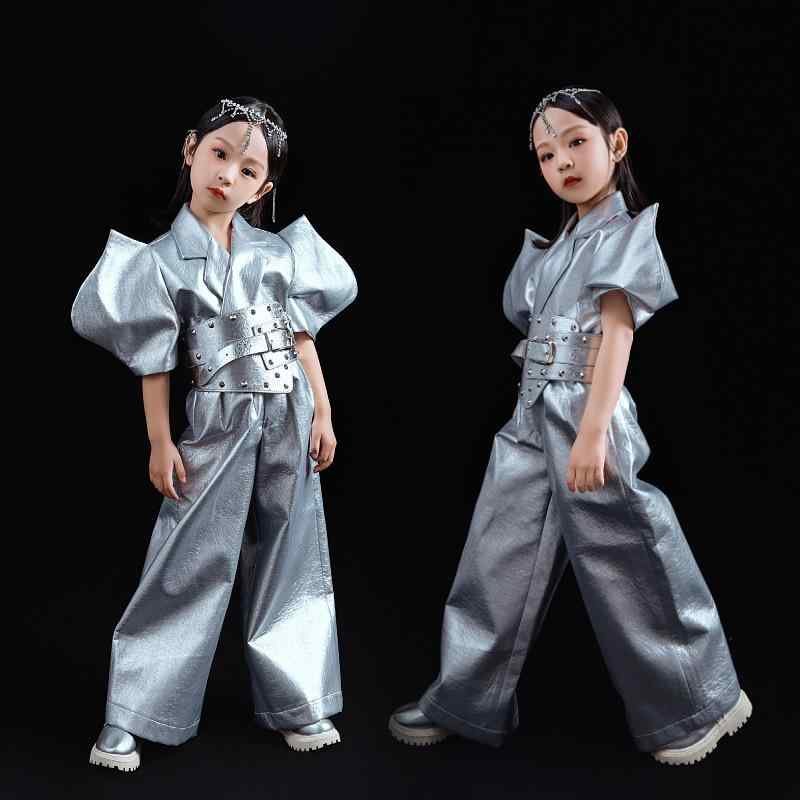 ヒップ ホップ パフォーマンス 衣類 衣装 ユニフォーム ファッション ストリート ダンス 子供 男の子 女の子