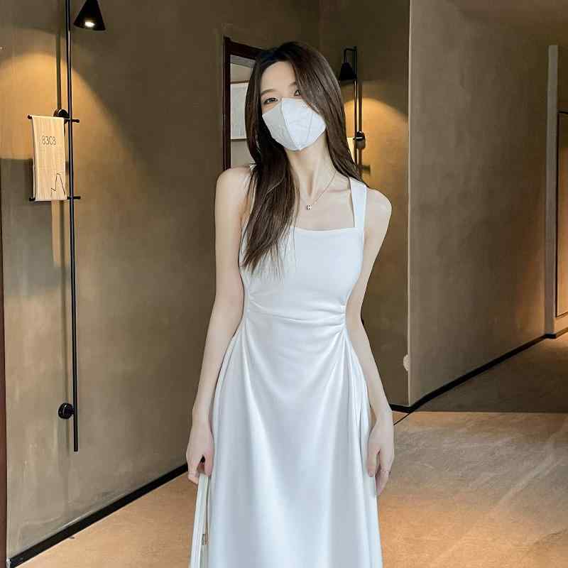 スコート 御召しもの ノースリーブ 白いこと ズボン吊り 御召しもの 成人女性 2025 夏 フレンチ ティーブレイク小 酉の方角 限りない ロング スコート