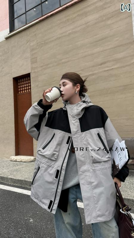 パーカー衣嚢付き添い人 2024年 厚地の外套 今めかしい 上衣 心地好い 天鵞絨 レディース ゆったり