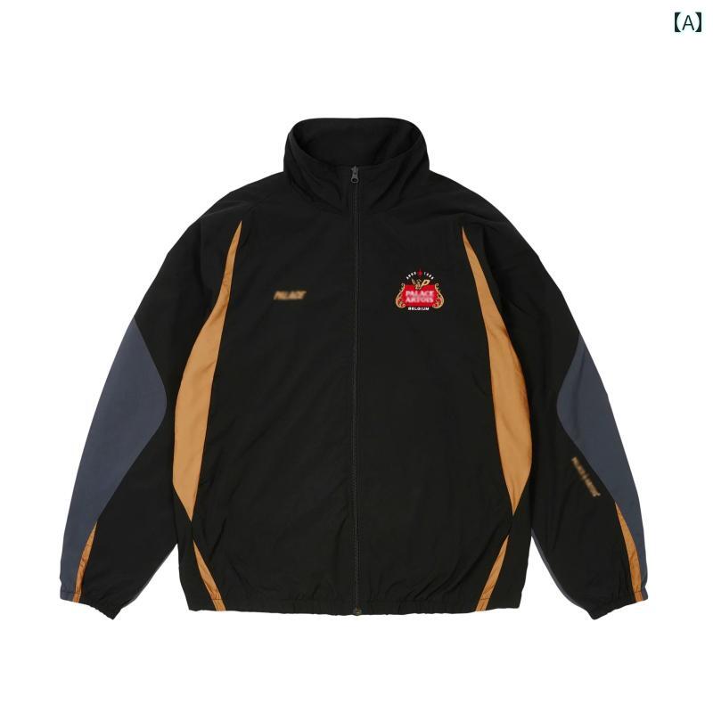 ボアジャケット 裏ボア 撥水 防風 防寒 メンズ アウター アメカジ ストリート系 バイカー ブランド Pal x Stella Artois コート ジャケット ウィンドブレーカー トップス メンズ