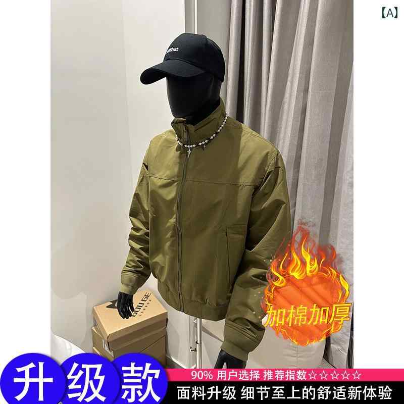 ジャケット マウンテンパーカー メンズ アウトドア 暖かい 防寒 ジャケット アメリカンの ショート スタンドカラー コーチ ジャケット メンズ 秋冬 アウトドア 防水 アサルト ジャケット コットンジャケット｜バランスケア　店