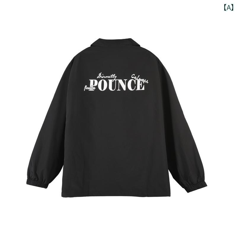ジャケット マウンテンパーカー メンズ アウトドア 暖かい 防寒 ジャケット POUNCE スーツ カラー 防水 万能 ジャケット カジュアル ベーシック 薄手 コーチ ジャケット 男女兼用