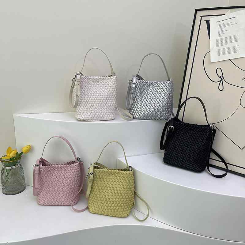 レディース カゴバッグ クロスボーダー 編み シングルショルダーバッグ 女性 バッグ 2025 新型 ファッション 手提げ バスケット