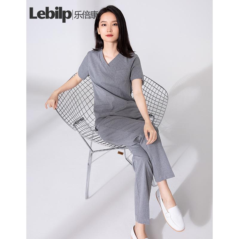ワークウェア 作業服 スーツ ビジネス 商用 仕事 職場 制服 男女 ユニセックス Lebecon 兼用 伸縮性 美容院 医師 看護師｜バランスケア　店