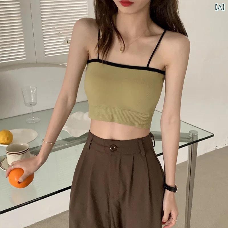 レディース タンクトップ ブラトップ カップ付き レディース タンクトップ ブラトップ カップ付き 夏の新 商品 風は 色に ぶつかって 一 字で 胸を 拭きます。x20 5,475円