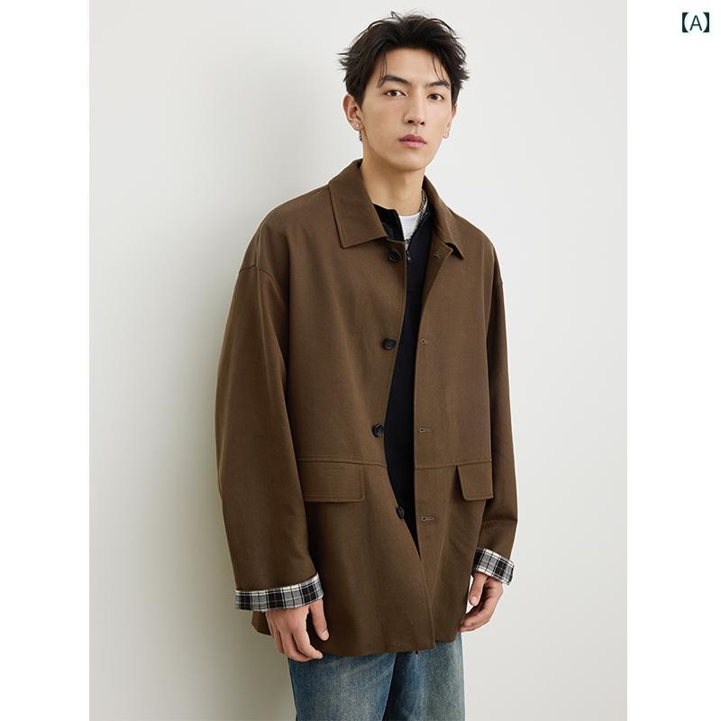 窈窕たる 研ぎあげる 胴締め付き添い人 光輝ある かっこいい 30代 40代 50代 差し上げ物 差し上げ物 カンクン 韓国 ウィンドブレーカー 真っただ中 丈 メンズ 2025 烏兎 ハイエンド 心地好い 照合のしるし 柄 袖 上衣