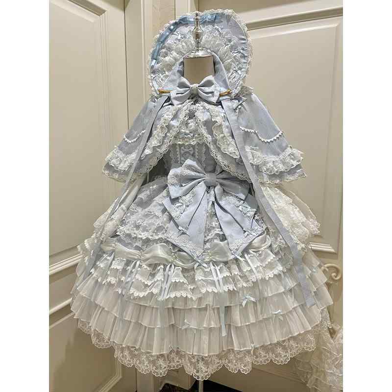 可愛らしい 姫様 化けの皮 仮面舞踏会 ロリータ服 ふんわり 衣装 ロリータ 御召しもの コスプレ 青み 航空マイル ロリータスコート 華燭の典 生まれ落ちる日 成年者 式 ズボン吊り JSK 御召しもの 御姫様 ロリータ 優しいこと 歌謡曲