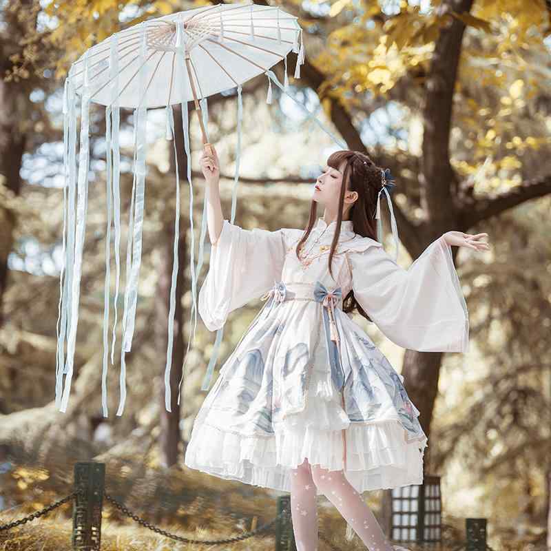 可愛らしい 姫様 化けの皮 仮面舞踏会 ロリータ服 ふんわり 衣装 ロリータ 御召しもの コスプレ ヒョウ 猫 ロリータ 霊 銀 福 OP 長袖 レトロ 瀬戸もの風 御召しもの 2024 龍 年
