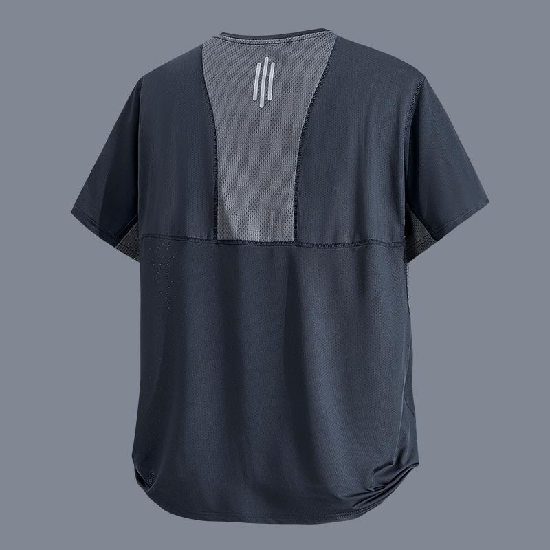 吸汗速乾 接触冷感 ひんやり 涼しい ランニングウェア　スポーツ　メンズ かっこいい メンズ スポーツ Tシャツ 半袖 夏 薄手 通気性 冷感 速乾 服 ランニング フィットネス