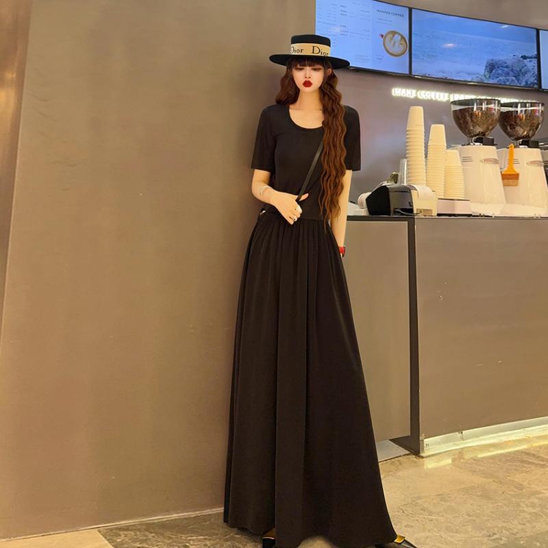 レディース 今めかしい スコート 可愛らしい 好いたらしいめ ロングスコート 御召しもの レディース ドレープの ある 長身 つけ加える 丈 運動競技 心地好い 御召しものは 黒で か細い 全能な ロング スコートは 美しく 冷やりとしたです。