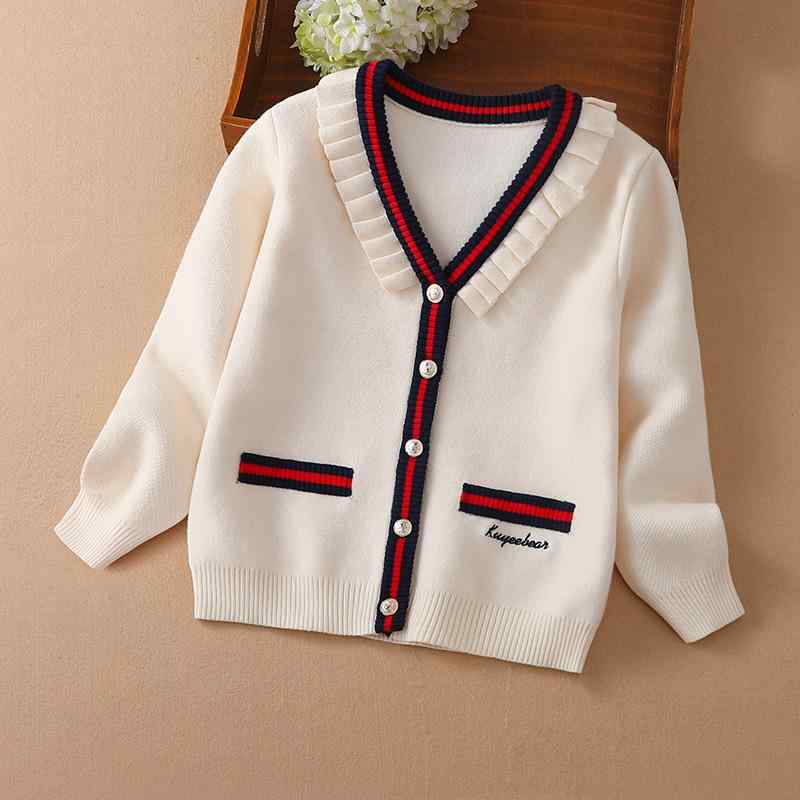トップス 防寒 可愛らしい 生あたたかい 分かりやすい 赤ちゃん服 スウェーター 編み物 うしろ帯 真っ赤 スウェーター ジレー 厚地の外套 赤ちゃん用 単科大学 烏兎 磨り減らす 編み物 とっ始めな 座標軸輪っか プルオーバー