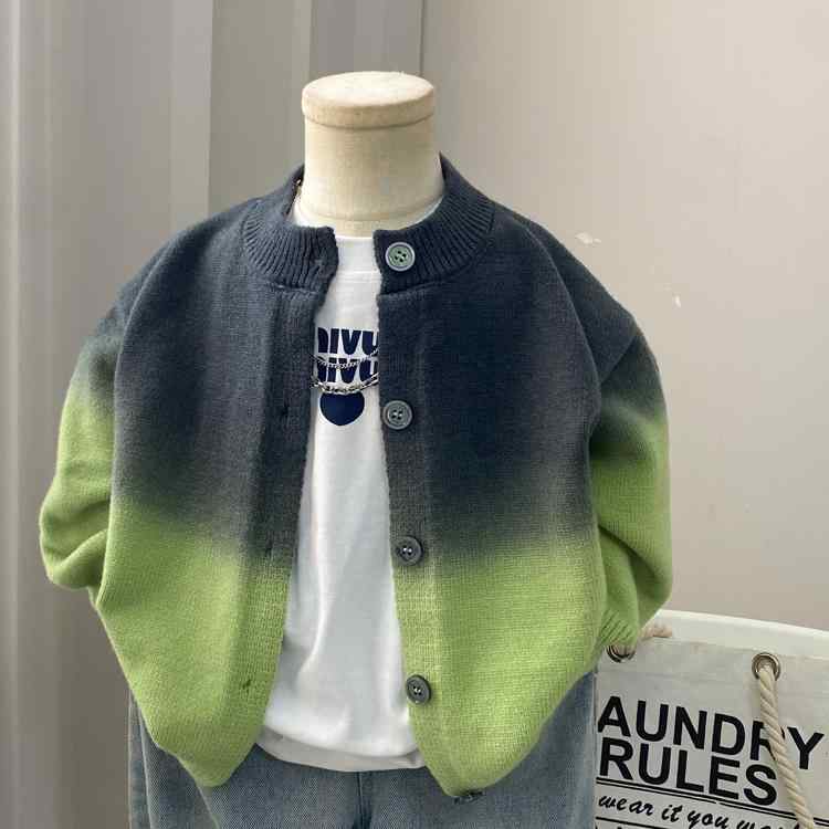 トップス 防寒 かわいい 暖かい シンプル 子供服　セーター　ニット 子供用 カーディガン ボーイズ セーター ジャケット 2025 春秋 男の子 ニット 韓国 中年 子供 4,838円