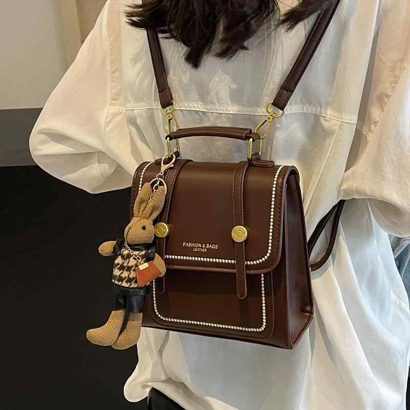 成人女性 可愛らしい背嚢 韓国 オシャレ 背嚢 レディース 今めかしい可愛らしい 連合王国 単科大学 風の 弱められた うしろ側 容器に並べる。 成人女性用。 2025年。 飛び切り。 流行り物 レトロ 通い用 JK